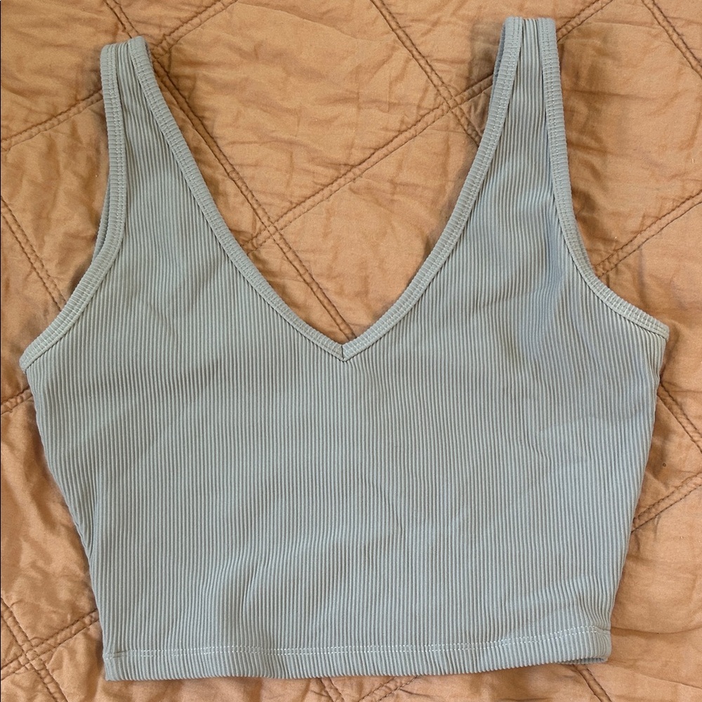 Buff bunny V-Neck Crop Top